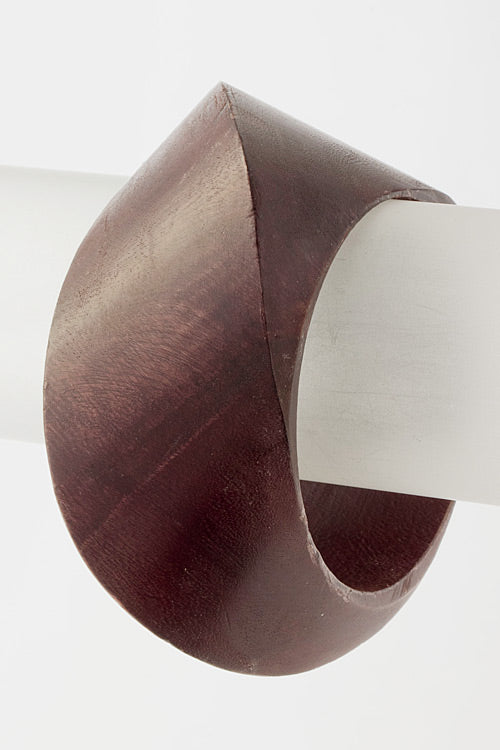 Angled Wooden Bracelet